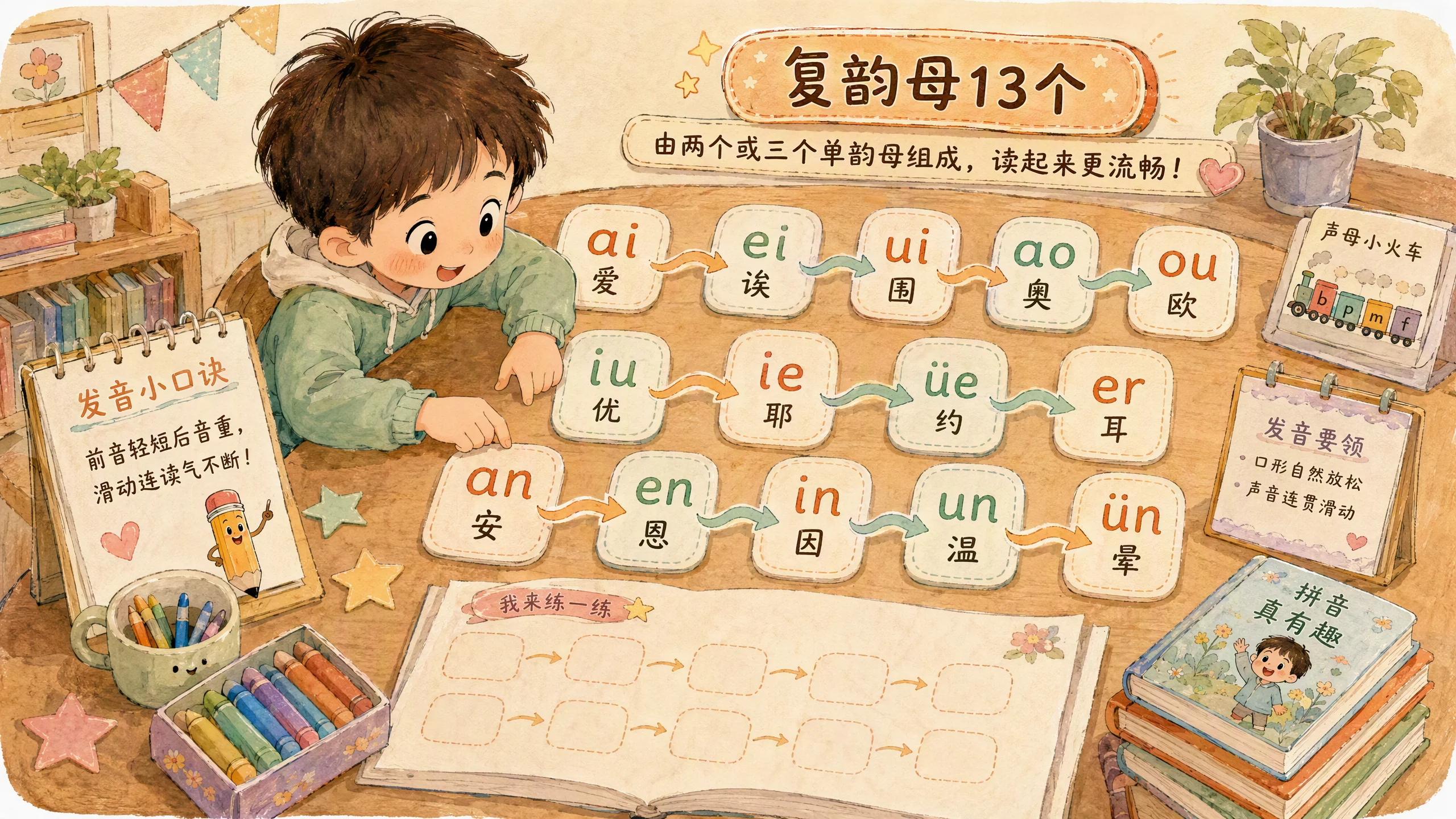 减法原理图——用物品拿走展示减法概念